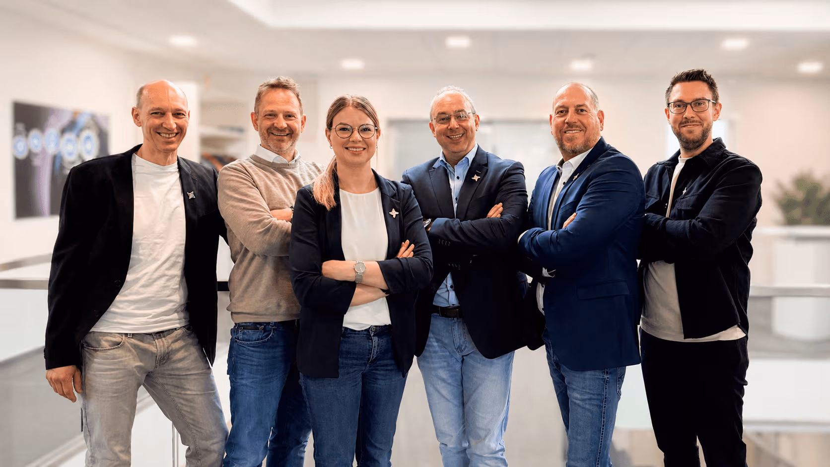 Ein Gruppenfoto der Team-IT Group